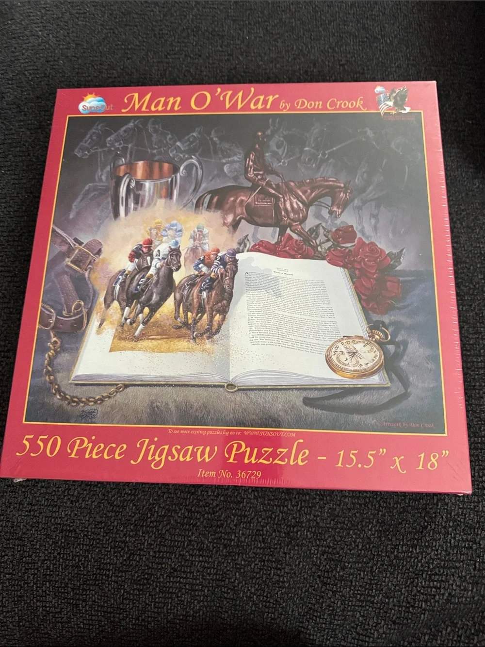 Man O'War Puzzle-Inspired Inspired by One of the Greatest Race Horse